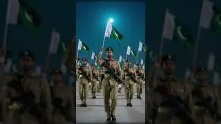 🔥Lions of Pakistan &mdash; Flags in Hand, Rifles on Shoulder, Parade Beneath the Sky 🔥