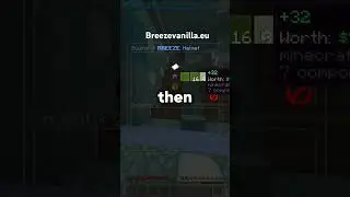 Best cracked server rn #minecraft #donutsmp #breezevanilla #breeze