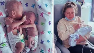 The Story Behind This Photo Moved Everyone: The Inspiring Struggle of the Twins.
