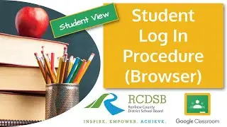 Student Log In for Google Classroom