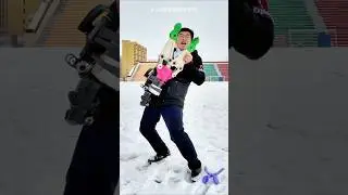 Самый СУМАСШЕДШИЙ Снежколеп #шортс