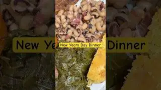 New Years Day Dinner was Delicious- Subscribe for Southern recipes