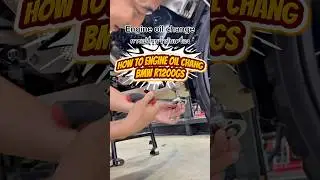 How to change engine oil🚀เปลี่ยนน้ำมันเครื่องBMW R1200/1250gsทำยังไง?📍TCTทำแบบไหน? #TCT #adventure