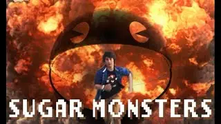 SUGAR MONSTERS - REAL LIFE PACMAN