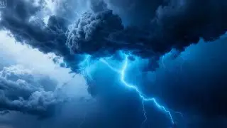Heavy Thunderstorm Sounds | Relaxing Rain, Thunder & Lightning Ambience for Slee 100%