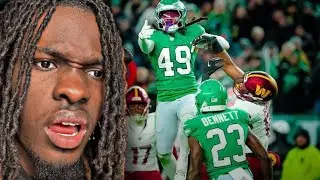 Tris Reacts To Washington Commanders vs Philadelphia Eagles Highlights | 2025 NFL Season Week 18