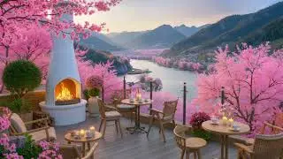 Soft Spring Jazz Caf&eacute; - Cozy Coffee Shop Ambience For Work, Study - Positive Morning Jazz Music