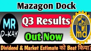 Mazagon dock Q3 results 2026 🔥MAZAGON DOCK share latest news | mazagon dock share news today