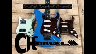 Loaded Porter Pickguards for the Charvel So-Cal Models