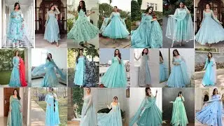 💙 Sky Blue Anarkali Frocks Design For Girls/Beautiful Sky Blue Frocks #SkyBlueAnarkali#BeClassyGirls