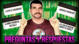 ✔️ ¿ES ABURRIDO LEER? ¿NUEVO LIBRO FAVORITO? | PREGUNTAS Y RESPUESTAS ✔️