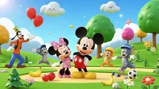Mickey & Minnie&rsquo;s Funny Friends Cartoon Party 🎈😂🌈