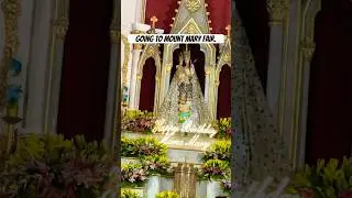 Going to mount mary fair / mount mary fair 2025 starts from 14 September #mountmary #mamamarypray