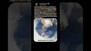 Astronauts Witness RARE Volcano Eruption from Space?
