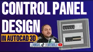 How to design control panels in 3D using AutoCAD