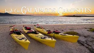 What It&rsquo;s Like to Camp & Kayak in the Gal&aacute;pagos | Remote Beach Camping in South America ⛺