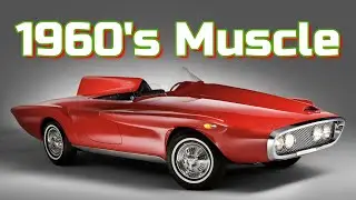 50 MUSCLE CARS THAT DEFINED THE 60'S (PART 1)  #zillionairestoys #60smusclecars