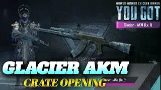 🥶 Glacier AKM Crate Opening 😱 | Proton is Live | #bgmi #crateopening #protonislive