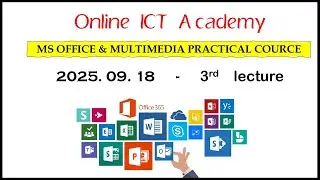 MS office & multimedia practical course - lecture 03