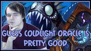 Hearthstone: Guess Coldlight Oracle is pretty good (kingsbane rogue)