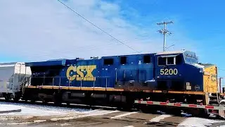 CSX Southbound General Manifest Amqui, TN 01/28/26