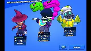 BRAWL STARS oynuyoz şeker kutusu açtım