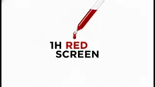 Red Screen 1 Hour (4K UHD) &mdash; Monitor Calibration, Pixel & Contrast Test | ZNSLab