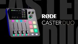 【 RODE Caster Duo 】RODE 專為直播 & Podcast & 播客 設計的頂級高音質專業可攜式控台