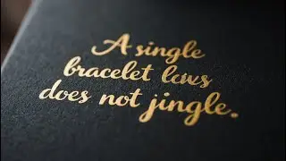 A Single Bracelet Does Not Jingle | African Wisdom & Teamwork Story