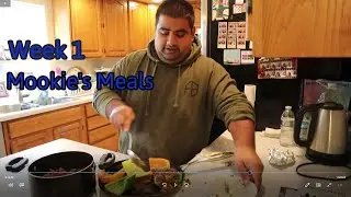 Weight-Loss Journey | Mookie's Meals | WEEK 1