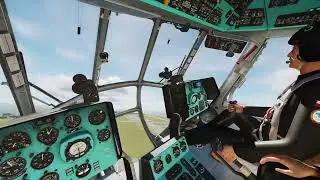 DCS World -  Mi-8  helicopter   -  Aerobatics. A big test for the tail cone.  # 828