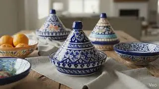 Blue Pottery Bowls