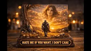HATE ME IF YOU WANT, I DON&rsquo;T CARE &mdash; Official Song Release (4K Cinematic Visual)