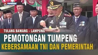 KODIM 0426 TULANG BAWANG GELAR UPACARA HUT TNI KE 80