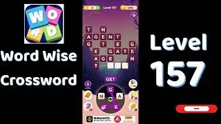 Word Wise Crossword Level 157 Answers 🧠🧩 | Relaxing Crossword Puzzle | SolutionGuruji