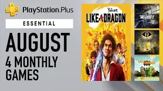 PS Plus Essential 4 Free Games Available Today - PS Plus August 2022