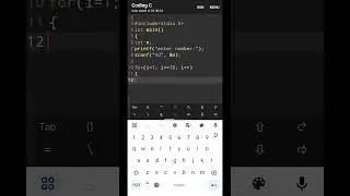 I coded a multiplication table in C