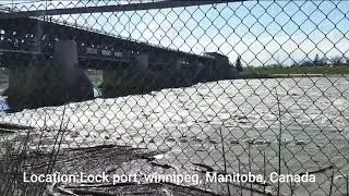 Lockport- a Dam near Winnipeg, Manitoba, Canada