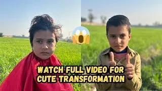 ASMR Haircut of a Cutest Kid l ROADSIDE BARBER ✂️