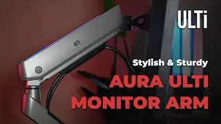 Premium RGB Monitor Arm? | ULTI T43 - Unboxing and Review