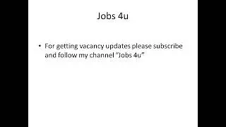 Jobs 4u