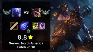 Ryze Mid vs Kled - NA Challenger - Patch 25.18