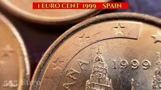 1 euro cent 1999 Spain coins