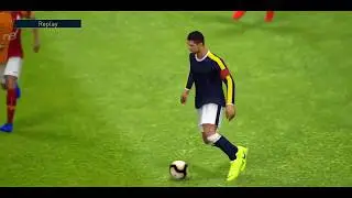 PES 2019 Mobile|| 😲Insane || 💥Skills🔥|| ft.RONALDO ||