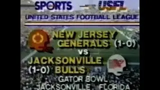 1984 USFL Week 2 - Generals vs. Bulls