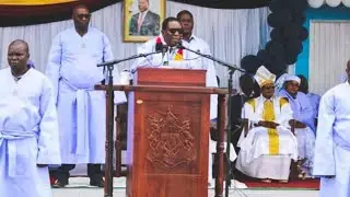 PRESIDENT MNANGAGWA ATTENDS JOHANE THE 5TH AFRICA INTERNATIONAL CHURCH IN MVUMA RECENTLY