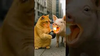The Orange Cat Stirred Up Trouble! 😼✨ #cat #cats
