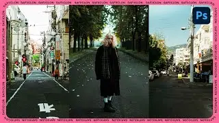 [ Photoshop Tutorial ] Moody Street City Filter Color Effect