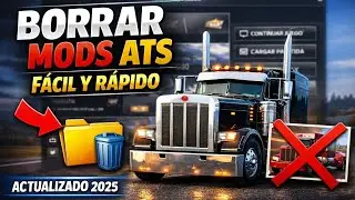 How to DELETE MODS in American Truck Simulator | EASY and FAST (Updated 2025)