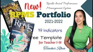 New IPCRF -RPMS 2022 Free Template EDITABLE and DOWNLOADABLE for T1-TIII / Magazine Type Cover